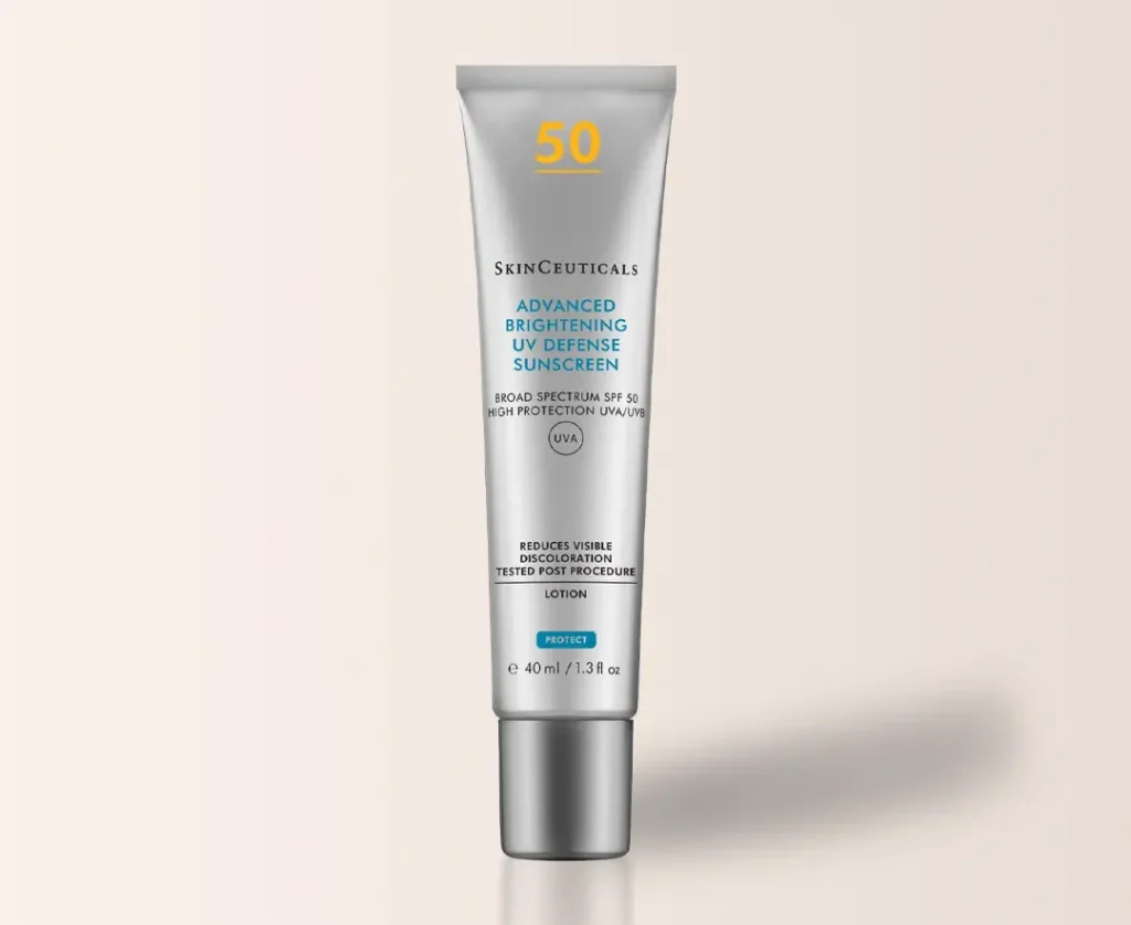 ضد آفتاب روشنکننده SkinCeuticals با محافظت از پوست در برابر اشعه UV و فرمول ضد لک